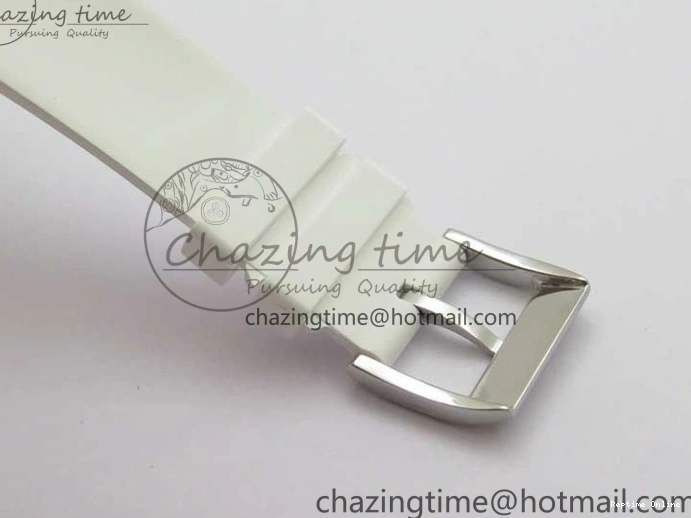 1219 Submariner Phantomlab Transparent KZF Best Edition Blue Fruit Dial on White Rubber Strap VR Classic 2563